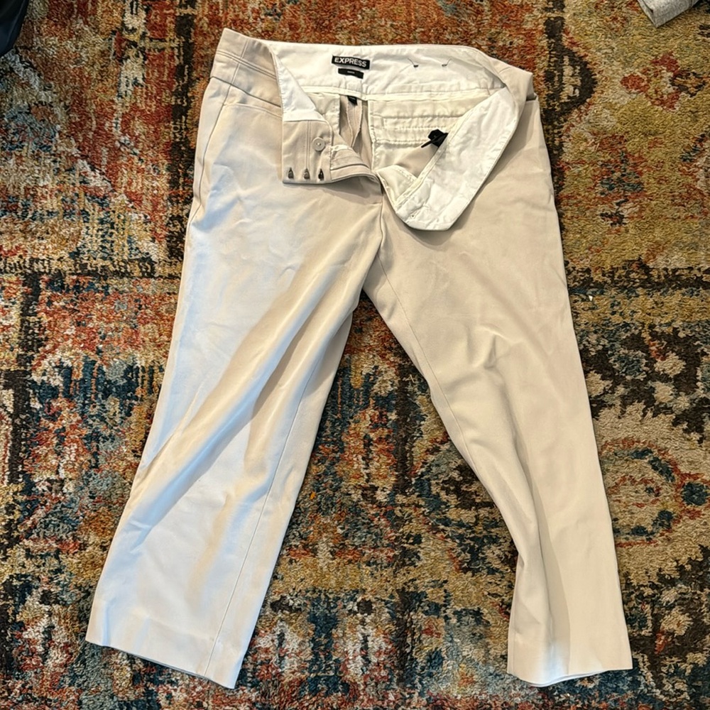 Express Editor Crop Pants